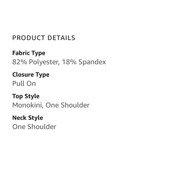 New ✨ Pink One Shoulder Color Blocked Monokini - Picture 8 of 8